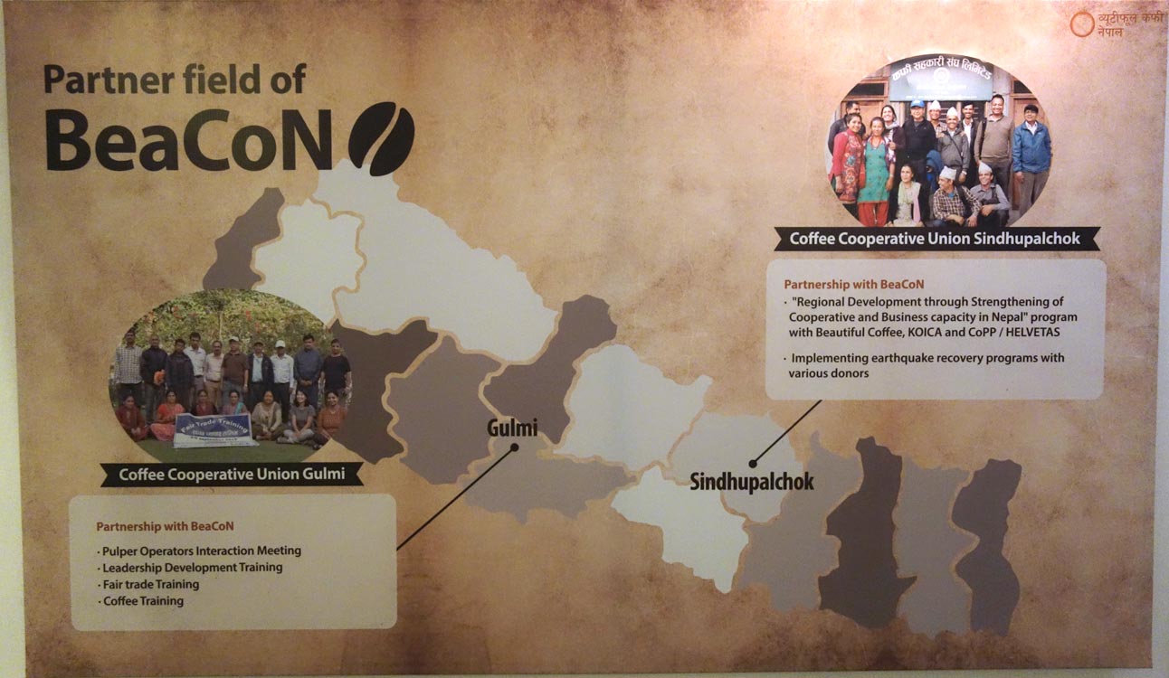 「Beautiful Coffee Nepal」のパートナー)
