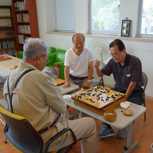 ボルチモア老人センターの高齢者たち